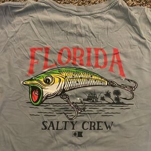 Salty Crew Sky Blue Short Sleeve Tee